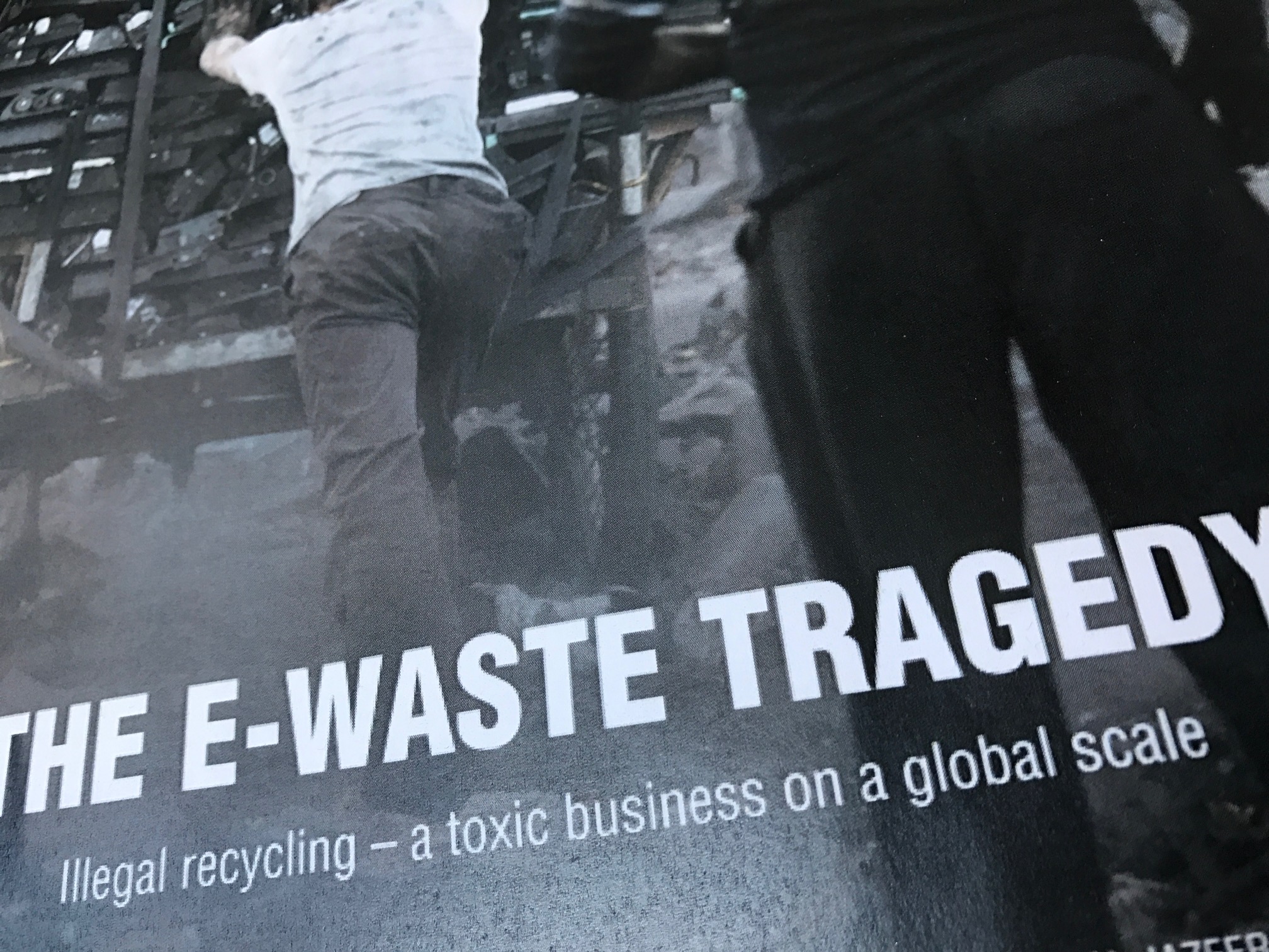 Global aksjon mot ulovlig eksport av farlig avfall