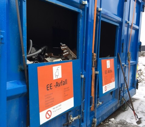 Stena Recycling og Revac behandler EE-avfall for Norsirk